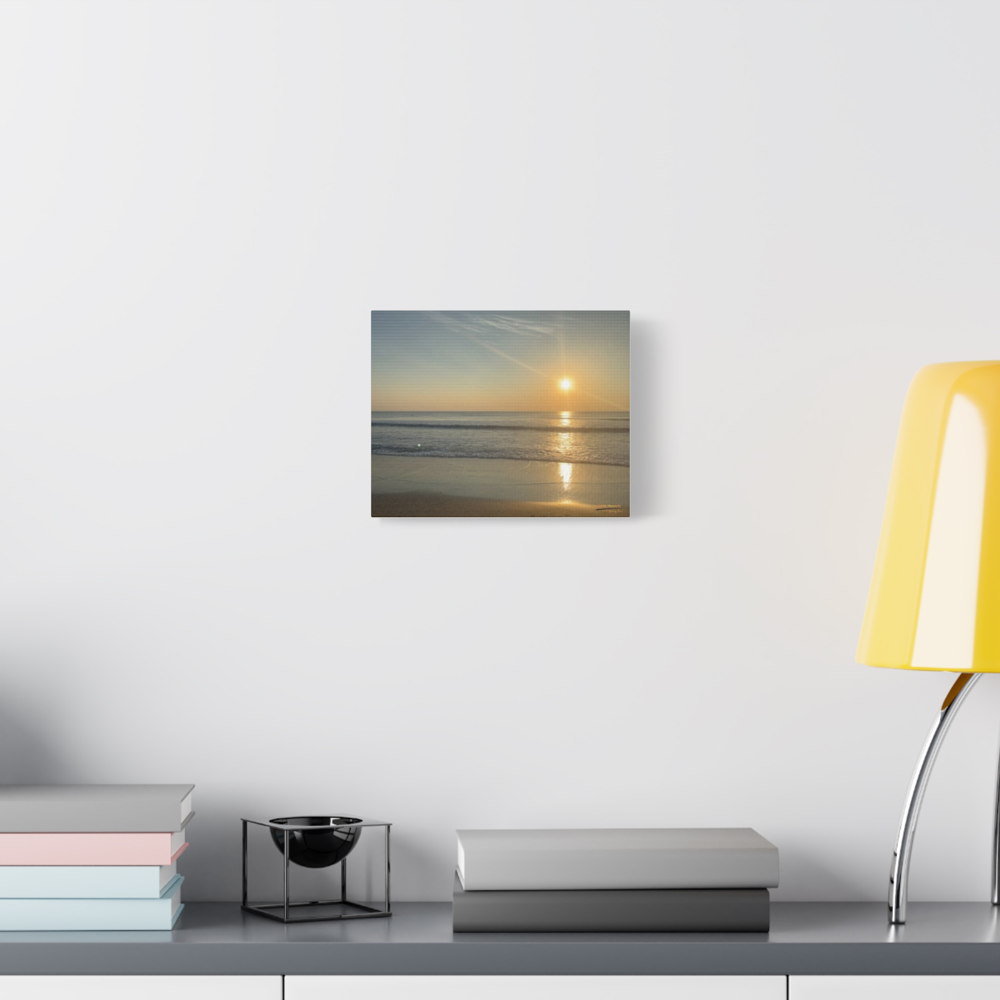 Sunrise Over Ocean Canvas