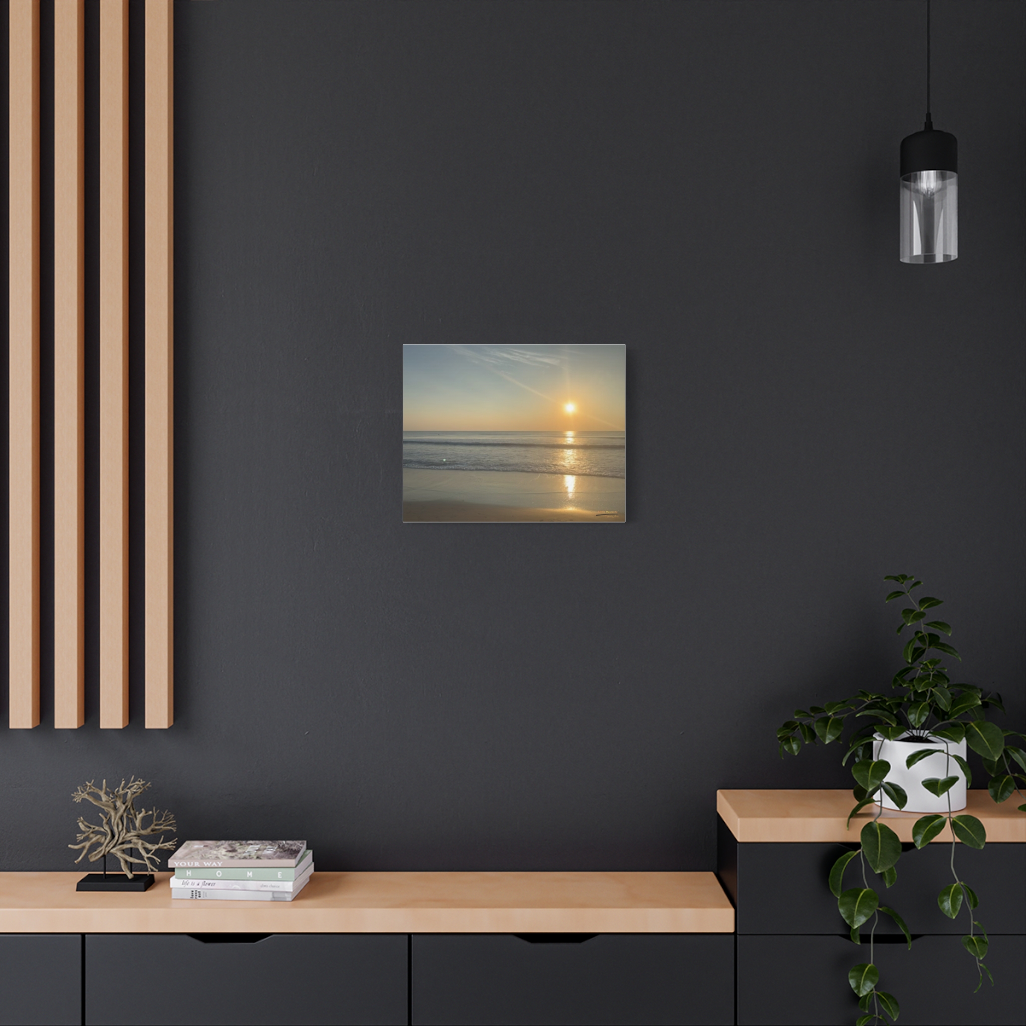 Sunrise Over Ocean Canvas