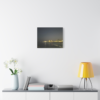 3744612066389282665_2048.jpeg City Lights at ocean night waves series 2 | Matte Canvas 1.25"