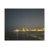 6385405735199982181_2048.jpeg City Lights at ocean night waves series 2 | Matte Canvas 1.25"