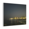 9932029253444394692_2048.jpeg City Lights at ocean night waves series 2 | Matte Canvas 1.25"