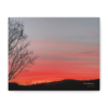 Appalachian Red Sky2 Canvas Print — 'Little Moments' Matte Stretched Wall Art