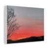 Appalachian Red Sky2 Canvas Print — 'Little Moments' Matte Stretched Wall Art