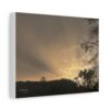 1093597794136311946_2048.jpeg Passing Storm Canvas Wall Art — Golden Sky Landscape Matte Stretched Canvas