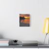 Evening Pier Canvas Wall Art — Matte Stretched Canvas