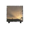 Passing Storm Slate Desk Plaque — Golden Clouds Photograph