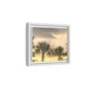 Palm Trees at Sunset Matte Framed Canvas Wall Art