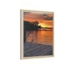 Evening Pier 2 Matte Canvas - Sunset Fishing Dock Wall Art