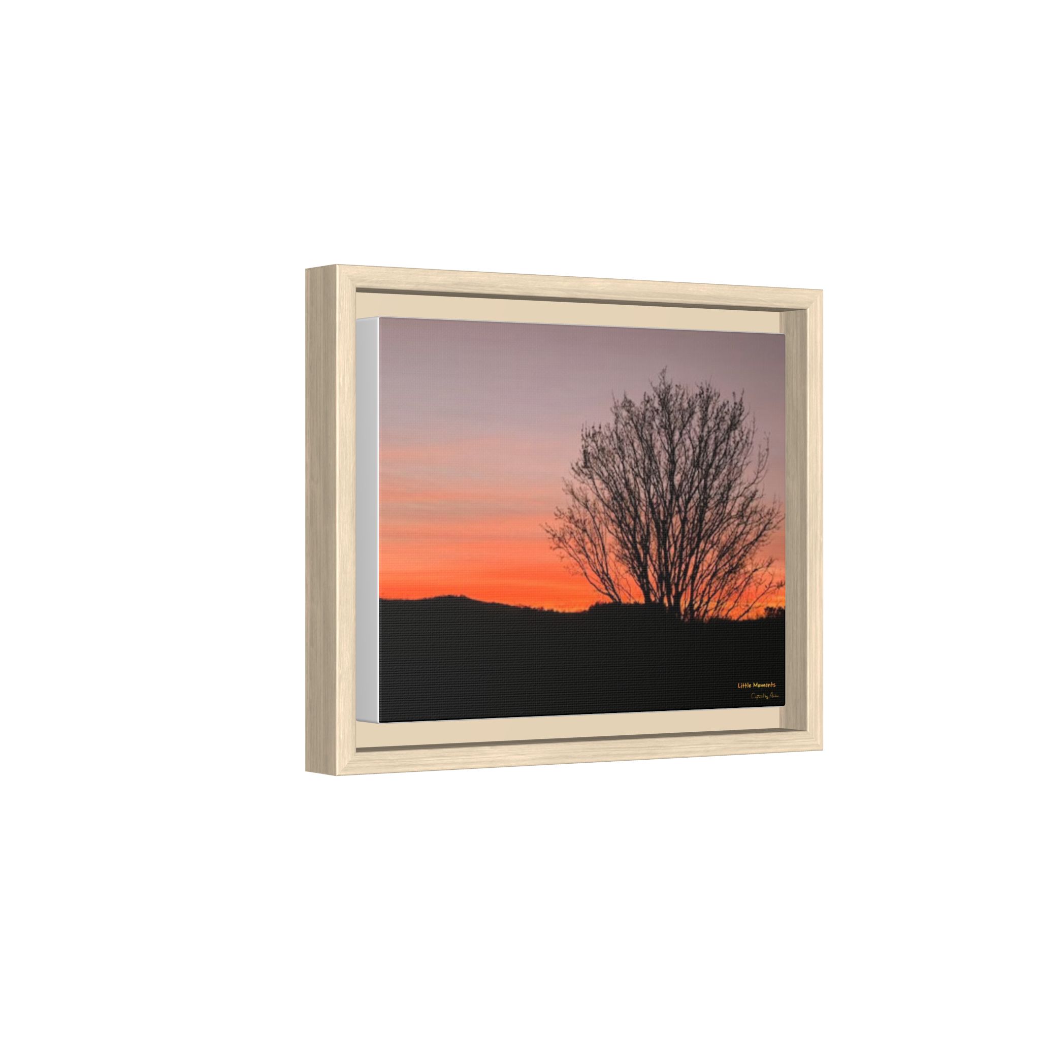 12418377899084796202_2048.jpeg Appalachian Red Sky3 — Matte Framed Canvas Wall Art
