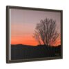 1272423840912877899_2048.jpeg Appalachian Red Sky3 — Matte Framed Canvas Wall Art
