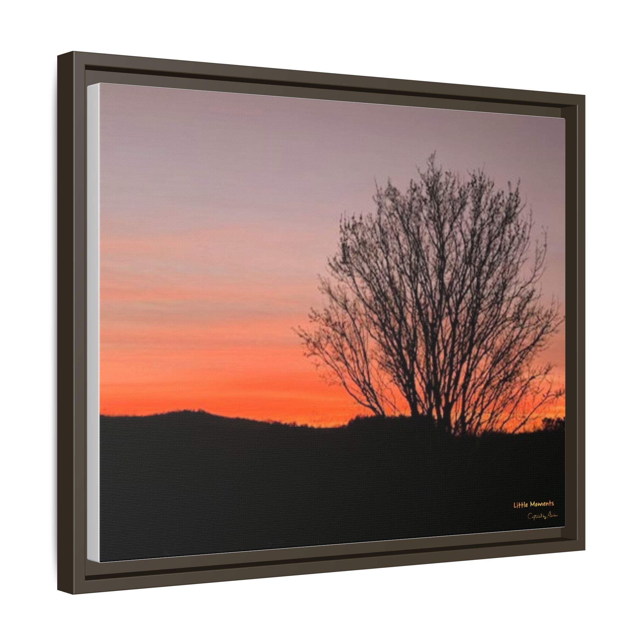 1272423840912877899_2048.jpeg Appalachian Red Sky3 — Matte Framed Canvas Wall Art