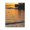Evening Pier Canvas Print — Stretched Matte Wall Art