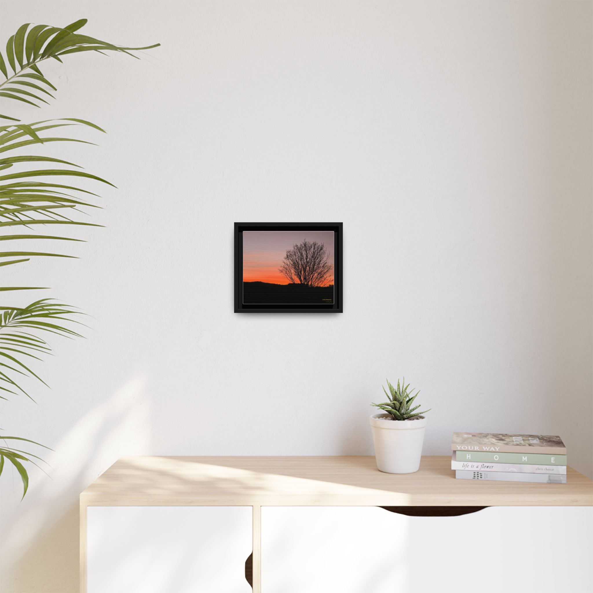 13517842840490826321_2048.jpeg Appalachian Red Sky3 — Matte Framed Canvas Wall Art