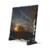 13709379484643742260_2048.jpeg Moonlit Trees Slate Desk Plaque — Rustic Nature Photo Display