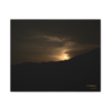 15298473310768171890_2048.jpeg Moon Glow Ridge Canvas Print — Moody Golden Dusk Wall Art