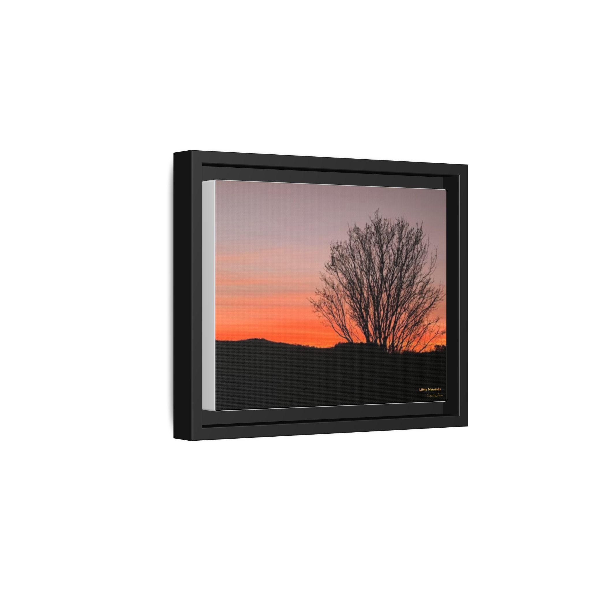 15955534630316776081_2048.jpeg Appalachian Red Sky3 — Matte Framed Canvas Wall Art