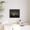 16193094404476791888_2048.jpeg Moonlit Trees Framed Matte Canvas Print — Golden Moonrise