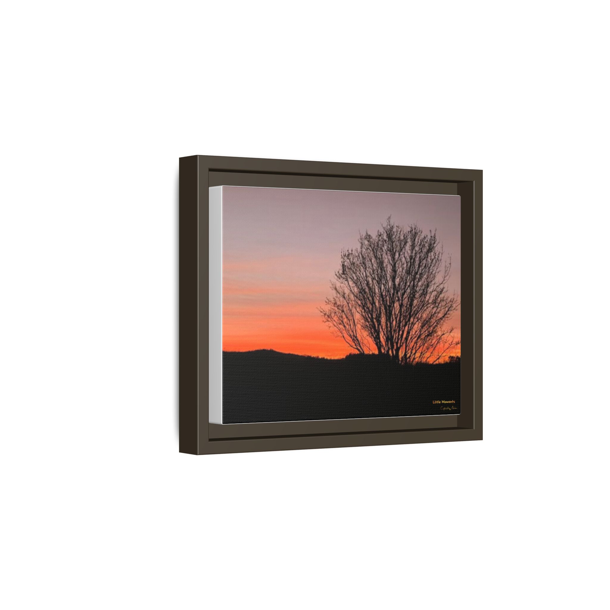 16210362220155363944_2048.jpeg Appalachian Red Sky3 — Matte Framed Canvas Wall Art