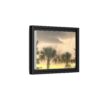Palm Trees at Sunset Matte Framed Canvas Wall Art