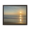 1670797220237665773_2048.jpeg Sunrise Over Ocean Matte Canvas Framed Wall Art — Serene Ocean Photography Print