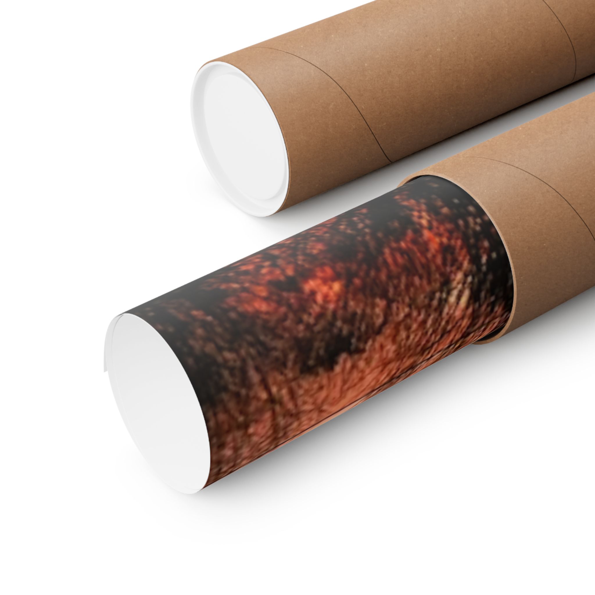 Appalachian Red Sky 1 Poster — Red Sky Landscape Wall Art
