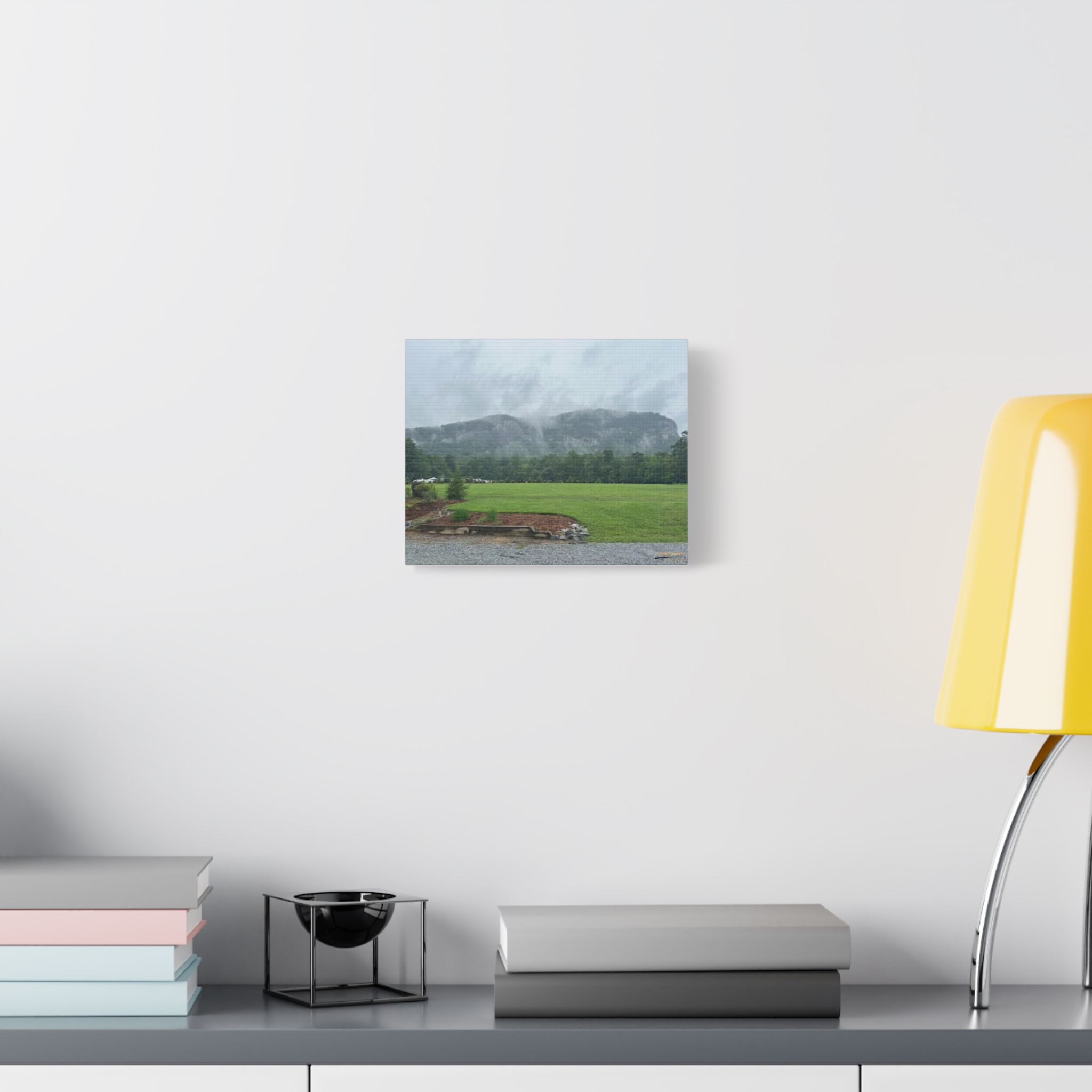 1726713866952698593_2048.jpeg Misty Mountain Landscape Canvas Print — Stretched Matte Wall Art