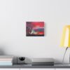 17371445812406675537_2048.jpeg Vibrant Red Sky Canvas Print — Matte Stretched Wall Art