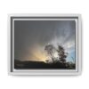 Sunset Storm Framed Matte Canvas Wall Art