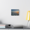 18438703512344996709_2048.jpeg Rolling Sunset Waves Canvas Print — Seaside Waves Matte Stretched Wall Art