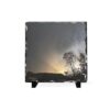 Slate Desk Plaque — Serene Sunset Tree Photo Slate Plaque (Desk Display)