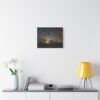 Moonlit Trees Matte Canvas Print — Stretched Wall Art