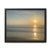 2513105411826845086_2048.jpeg Sunrise Over Ocean Matte Canvas Framed Wall Art — Serene Ocean Photography Print