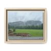 2687027702290435369_2048.jpeg Framed Matte Canvas Print — Misty Mountain Landscape