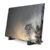 Slate Desk Plaque — Serene Sunset Tree Photo Slate Plaque (Desk Display)