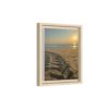 3219696012009913856_2048.jpeg Sunset Beach Tire Track framed Canvas — Tire Track Seashore Wall Art