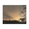 3675926323010694685_2048.jpeg Passing Storm Canvas Wall Art — Golden Sky Landscape Matte Stretched Canvas