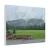 3702269261168408662_2048.jpeg Misty Mountain Landscape Canvas Print — Stretched Matte Wall Art