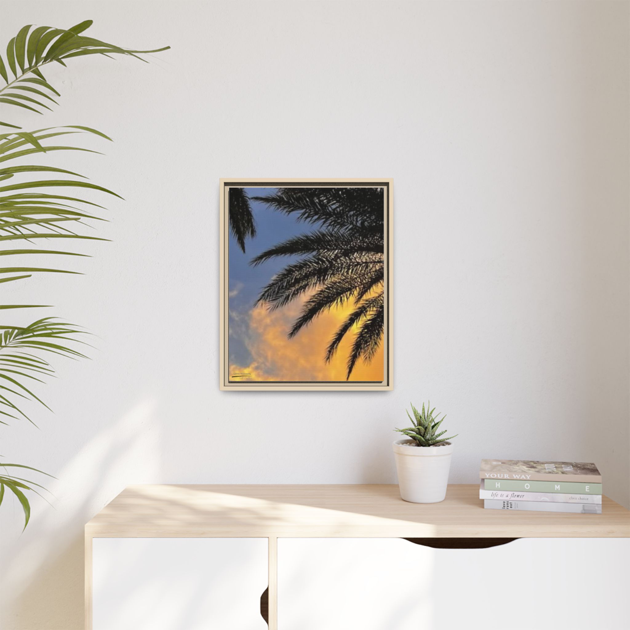 Florida Life series 1 Framed Canvas Print