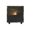 Moon Glow Ridge Slate Desk Plaque — Rustic moon Photo Decor