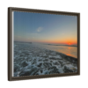 Rolling Sunset Waves Canvas Print — Ocean Waves Wall Art