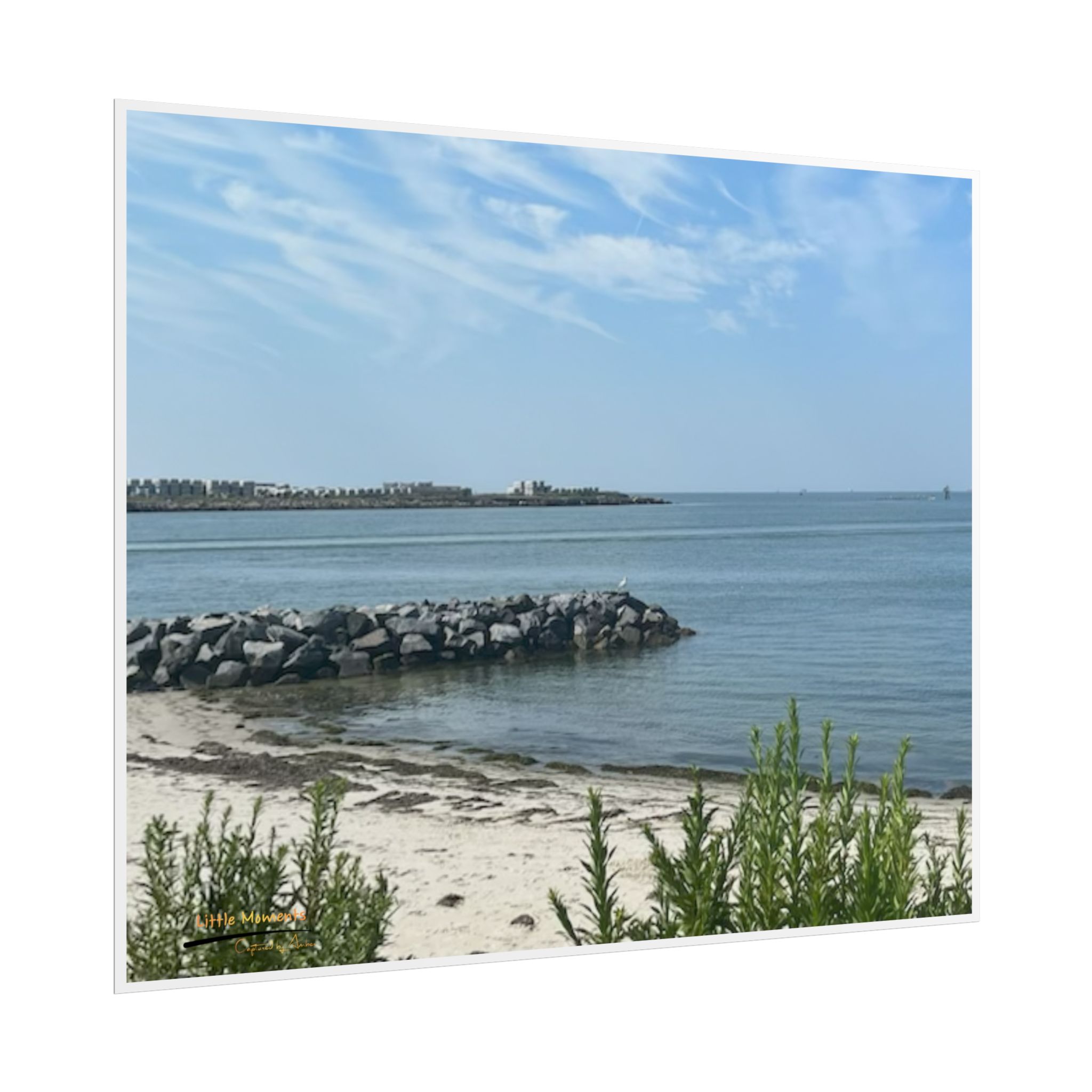 Seaside Jetti Poster - Rolled Seascape Wall Art