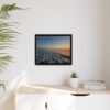 Rolling Sunset Waves Canvas Print — Ocean Waves Wall Art