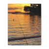 Evening Pier Canvas Print — Stretched Matte Wall Art
