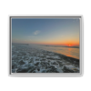 Rolling Sunset Waves Canvas Print — Ocean Waves Wall Art