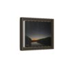 Calm Lake Sunset Matte Canvas Framed Print — Tranquil Nature Wall Art