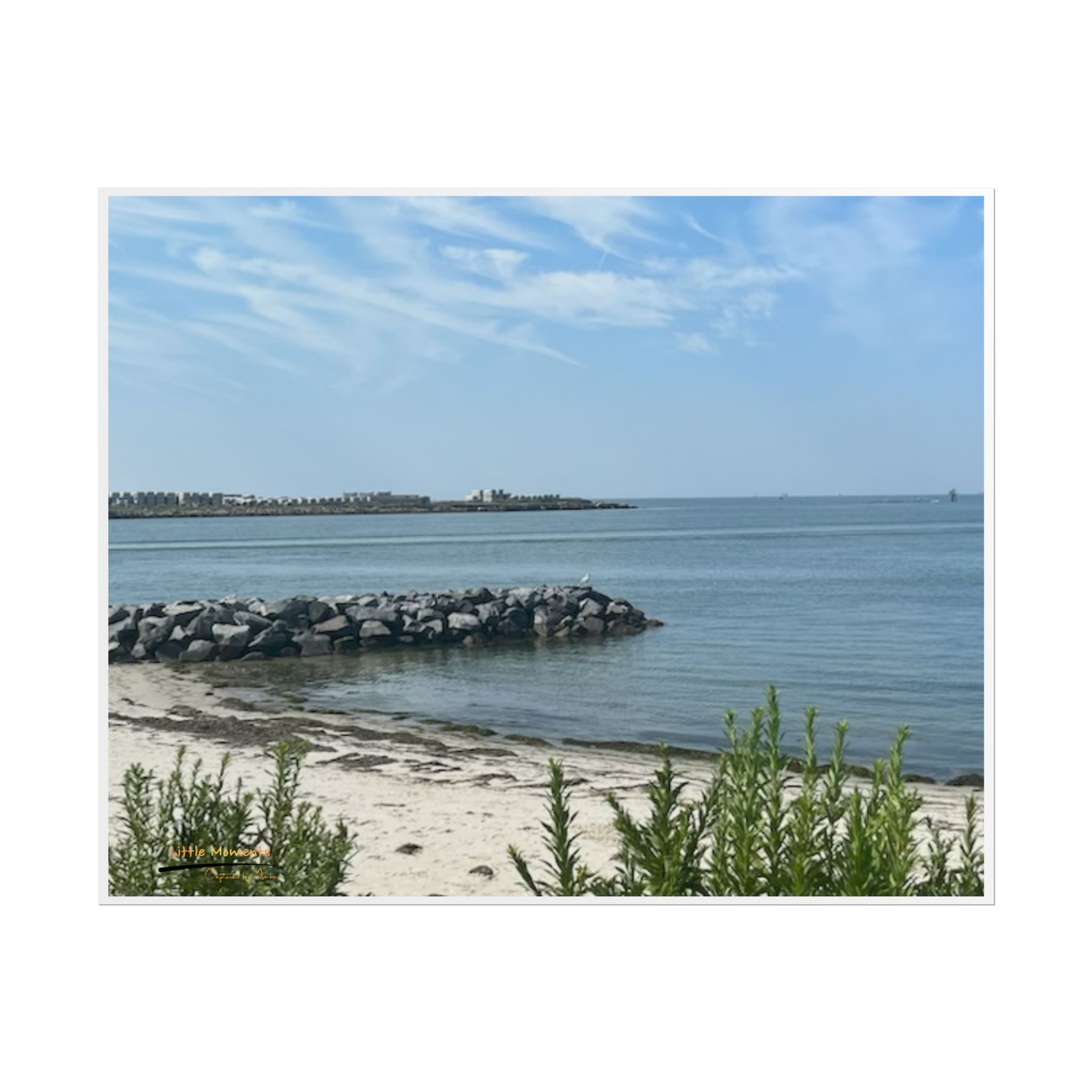 Seaside Jetti Poster - Rolled Seascape Wall Art