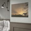 6355168682783085059_2048.jpeg Passing Storm Poster — Golden Sky Landscape Rolled Poster