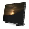 Moon Glow Ridge Slate Desk Plaque — Rustic moon Photo Decor