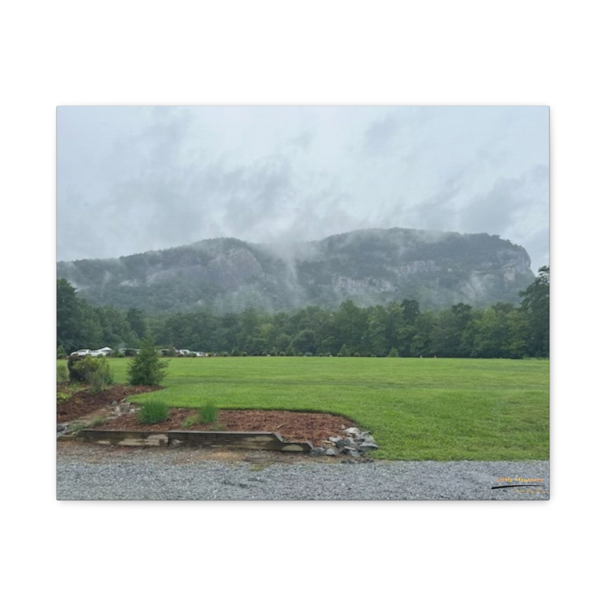 6600088816480429929_2048.jpeg Misty Mountain Landscape Canvas Print — Stretched Matte Wall Art