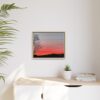 Appalachian Red Sky2 Landscape Wall Art — 'Little Moments'